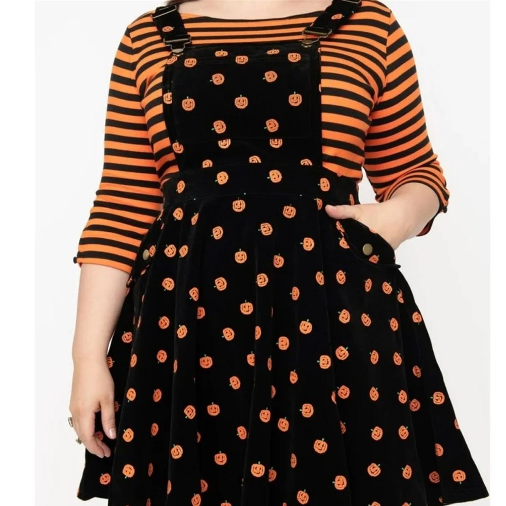 Worn Halloween Dress - Unique Vintage 1X/16